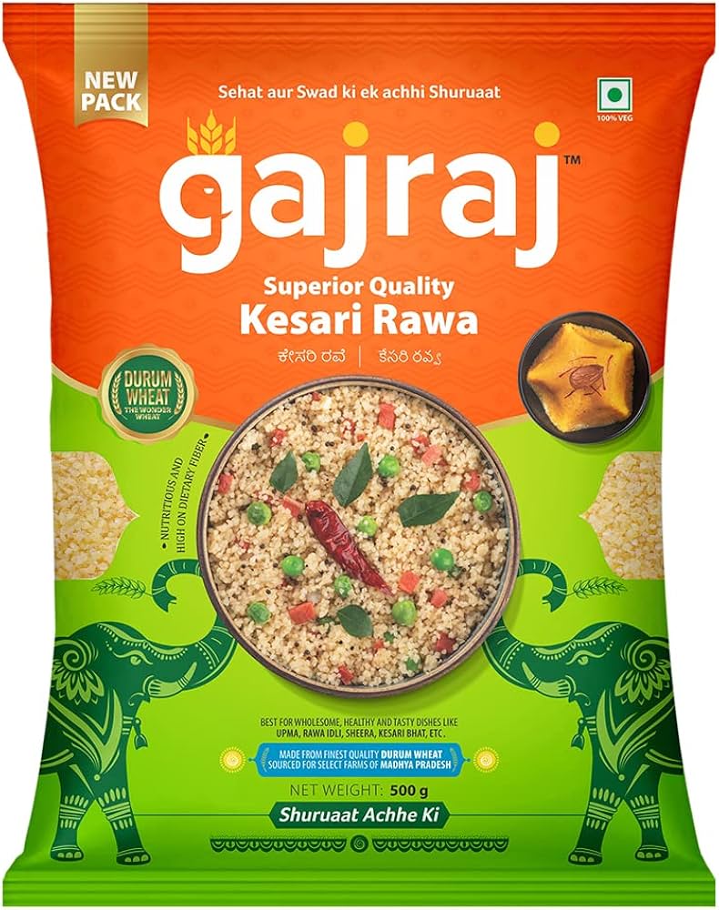 Gajraj Upma Ravva