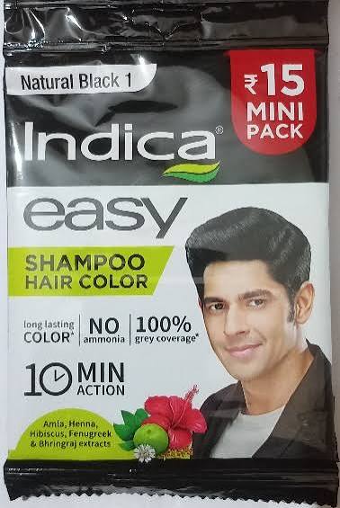 Indica Easy Shampoo Natural Black