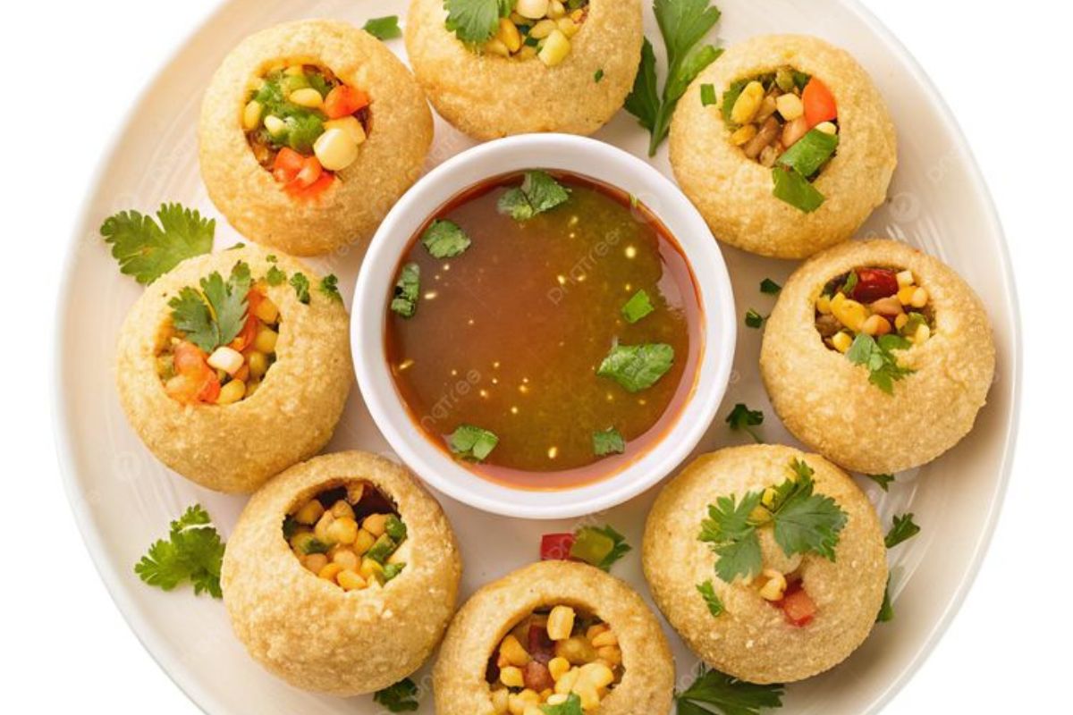 Pani poori  { 8pcs }