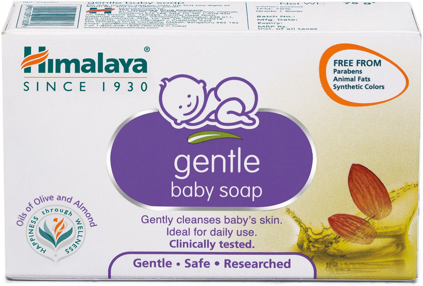 Gentle baby soap